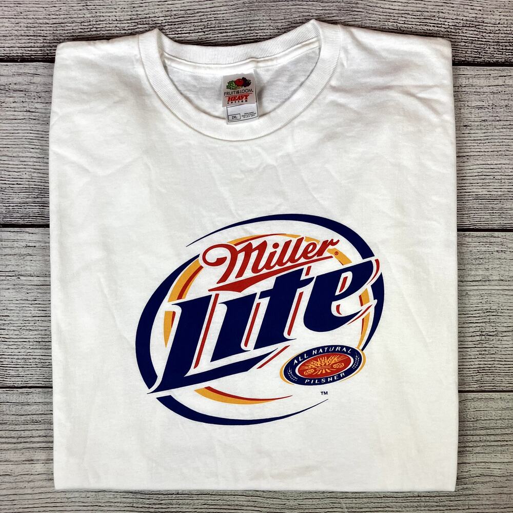 Vintage Miller Lite Beer Promo T-shirt